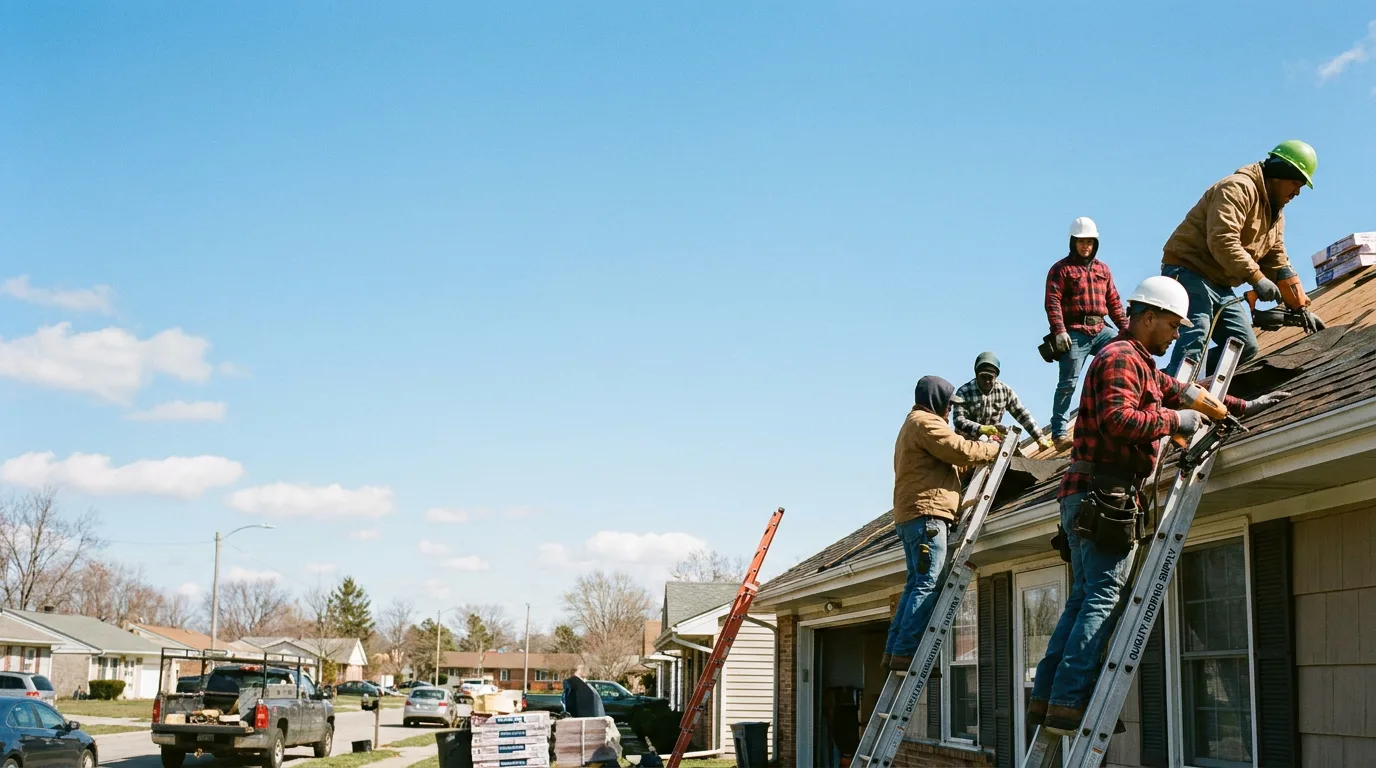 Roofing in Waterman, IL near me